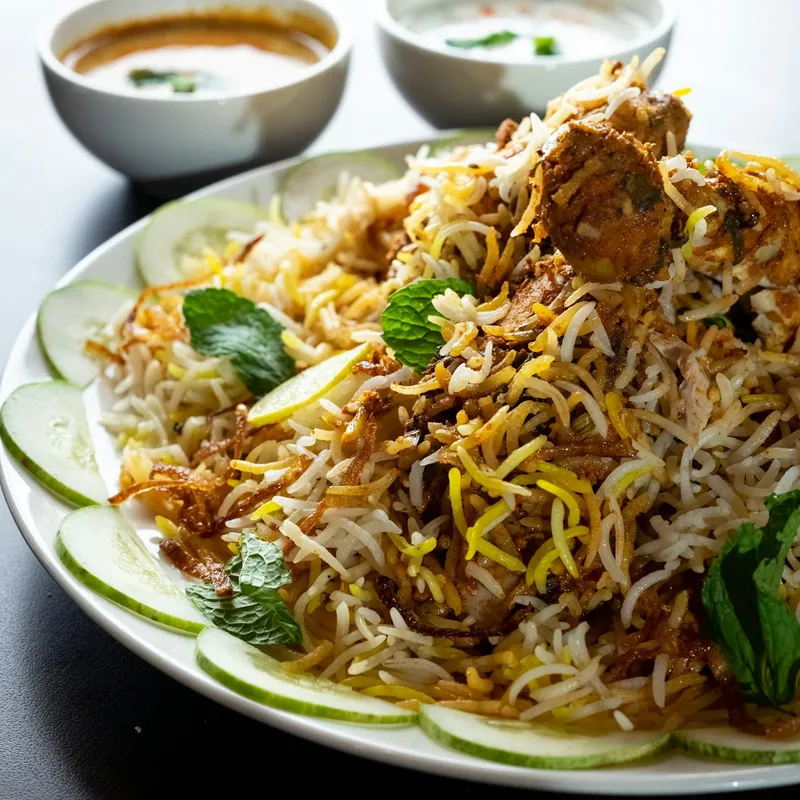 Hidangan nasi kuning Niki Eco Catering